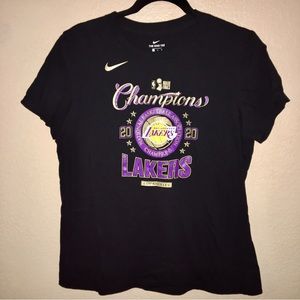 Womens Nike NBA Lakers Championship Shirt (L)
